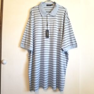 New Ralph Lauren Polo Blue Stripe Shirt 4XL